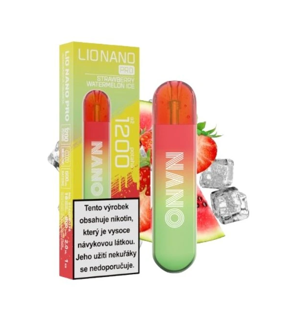 iJoy Lio Nano PRO jednorázová e-cigareta Strawberry Watermelon Ice