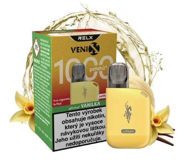 RELX Venix soMatch POD Starter Kit Vanilla Scoop