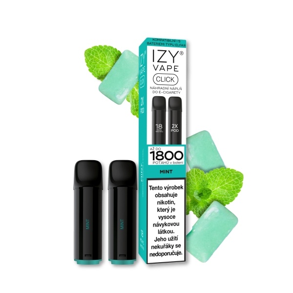 IZYVAPE IZY CLICK náplň Mint / Máta 18mg