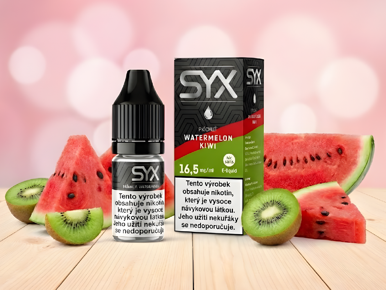 SYX Nicsalt Watermelon Kiwi 10ml - 16,5mg
