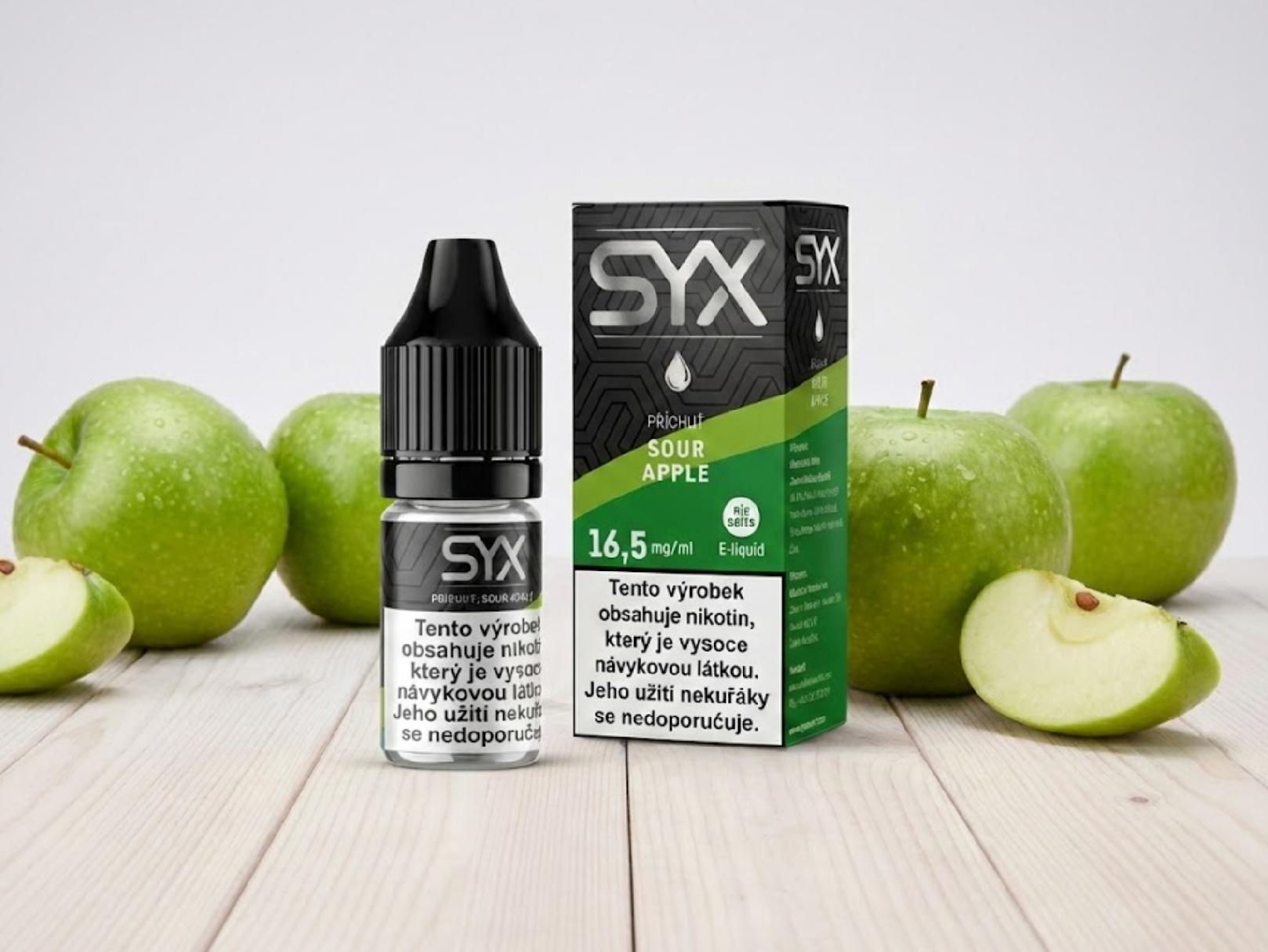 SYX Nicsalt Sour Apple 10ml - 16,5mg
