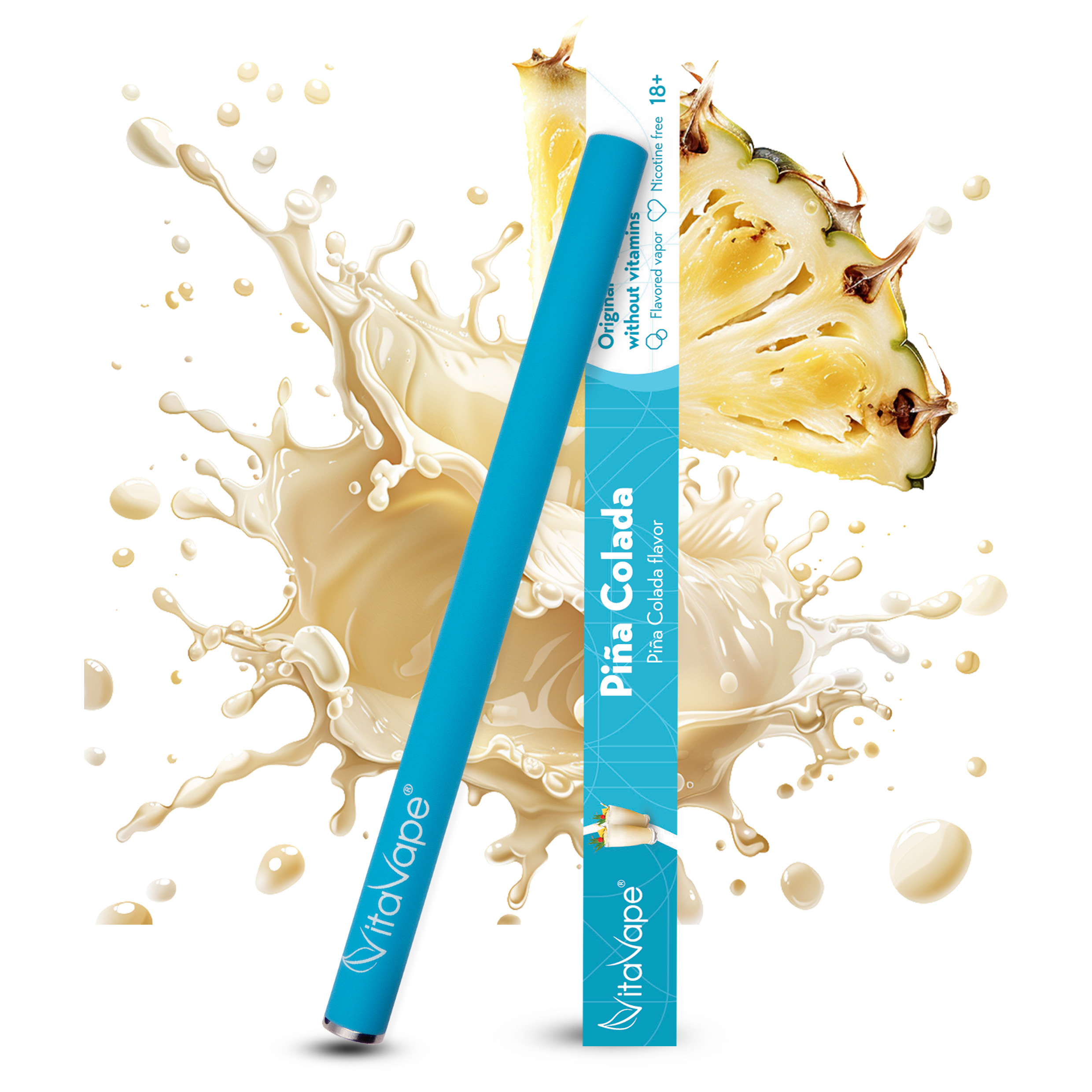 VitaVape jednorázová e-cigareta Pina Colada - 0mg