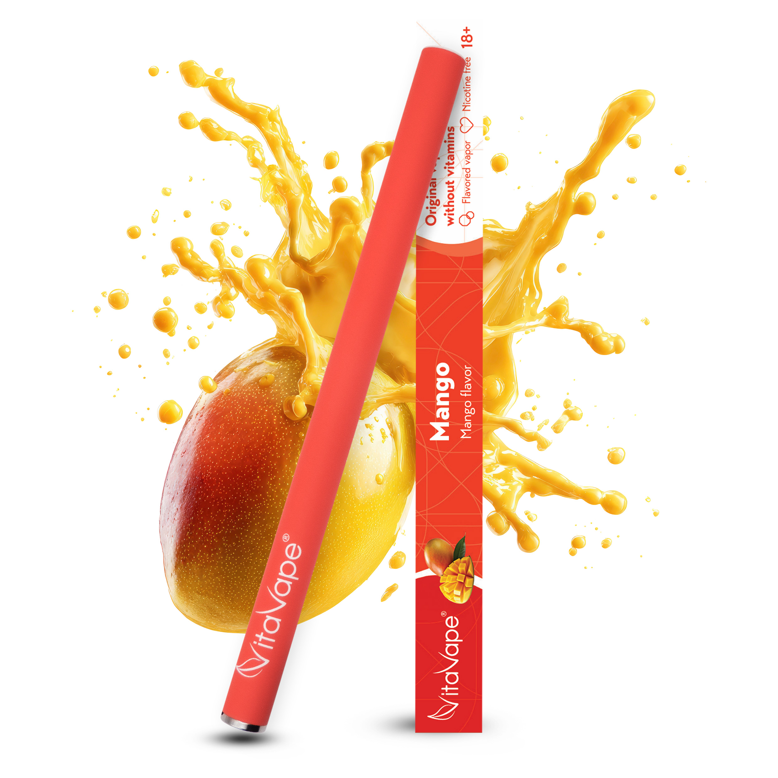 VitaVape jednorázová e-cigareta Mango - 0mg