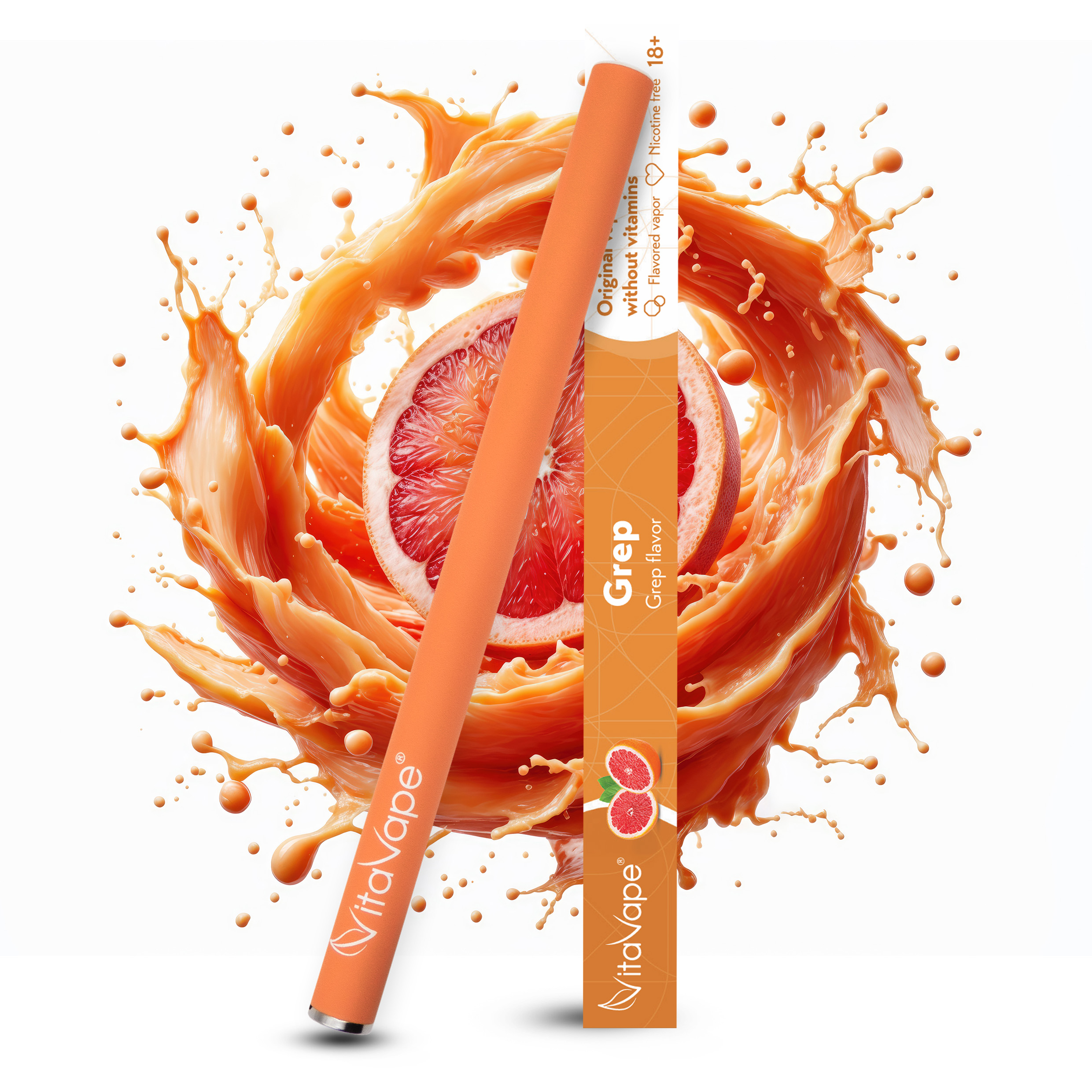 VitaVape jednorázová e-cigareta Grapefruit - 0mg