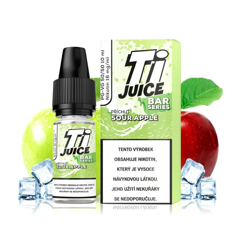 TI Juice Bar Series NicSalt - Sour Apple - 16 mg