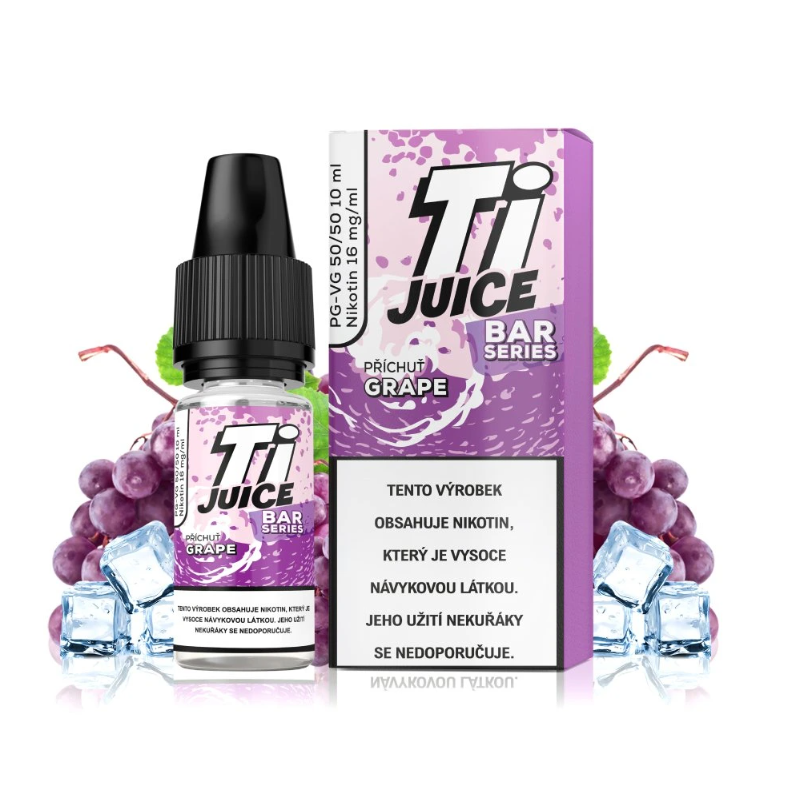 TI Juice Bar Series NicSalt - Grape - 16 mg