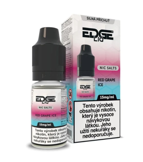 Nikotinová sůl EDGE LIQ Red Grape Ice 10ml - 15mg