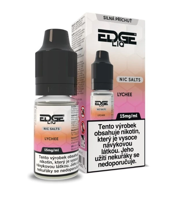 Nikotinová sůl EDGE LIQ Lychee Ice 10ml - 15mg