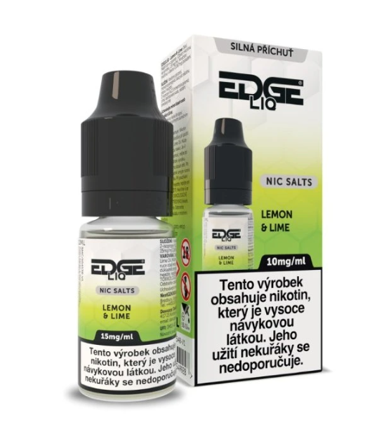 Nikotinová sůl EDGE LIQ Lemon Lime 10ml - 15mg