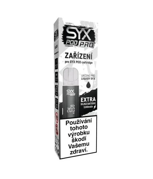 ROZBALENO! SYX POD PRO 1100mAh - Black