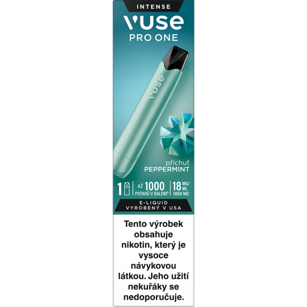 BAT (British American Tobacco) Vuse PRO One POD 1000 Aqua Peppermint 18mg
