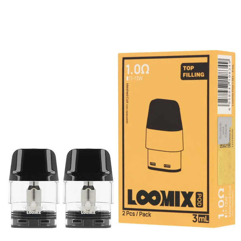 Aspire Loomix cartridge 2ml - 1,0 Ω (celé balení, 2ks)