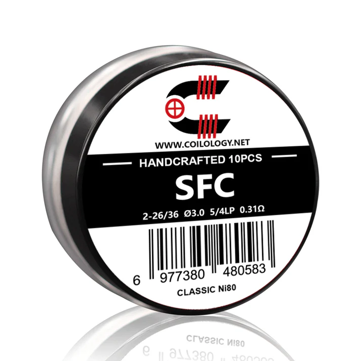 Coilology předmotané spirálky pro DL Staggered Fused Clapton Ni80 0,31 ohm, 10ks