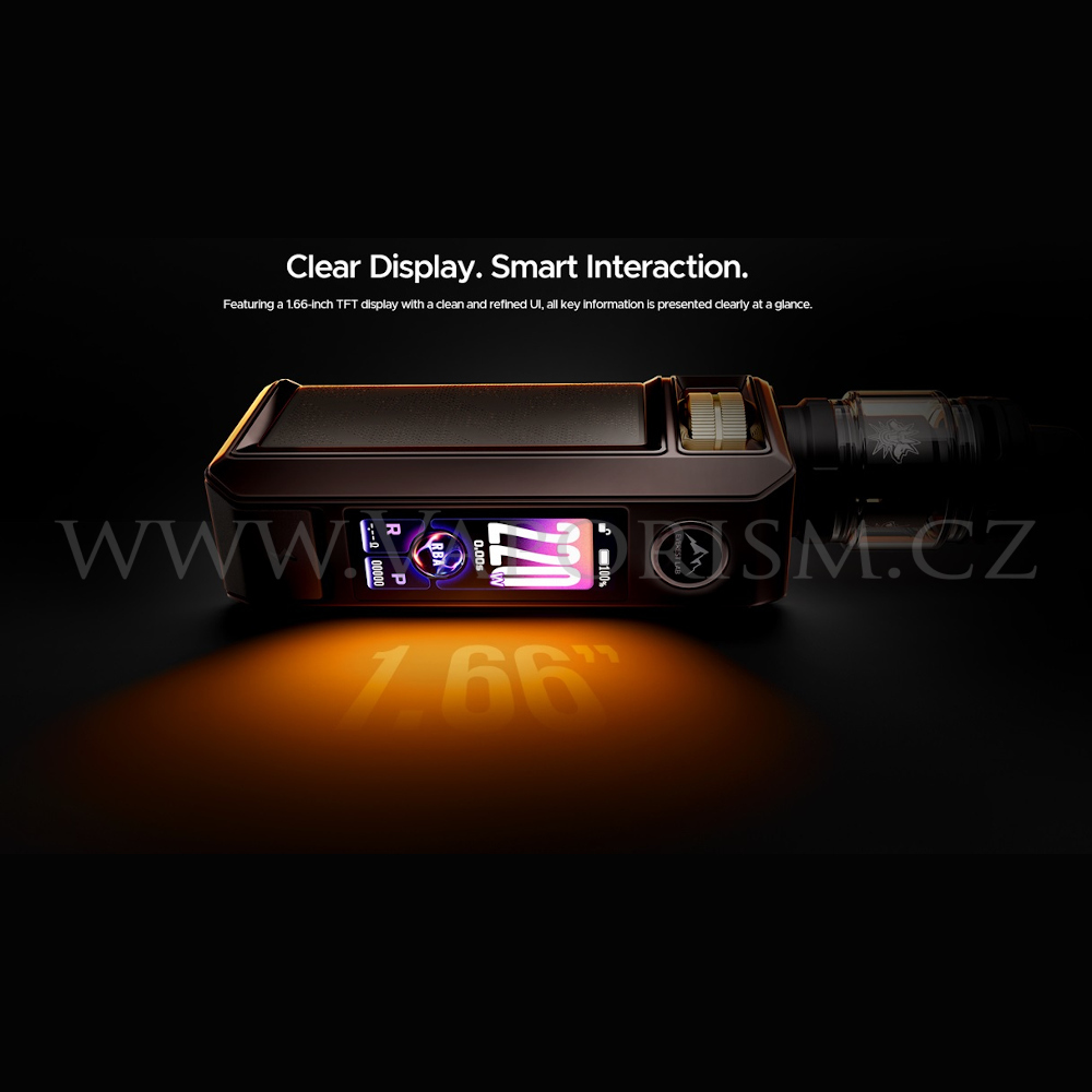 VooPoo Drag 6 Kit s Uforce X Tankem Barva: Black (obrázek 5)