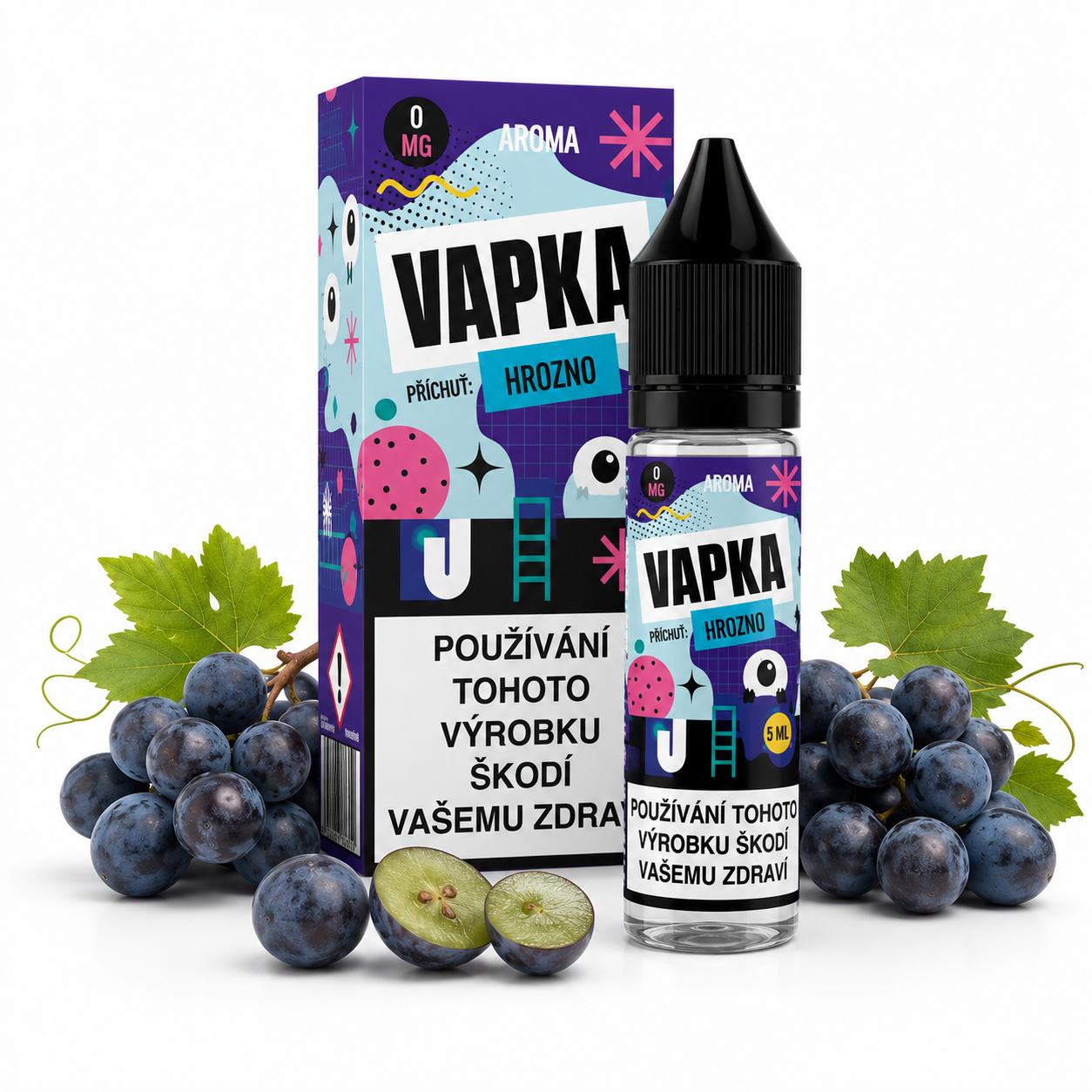 Příchuť Vapka - Hrozno SnV 5ml
