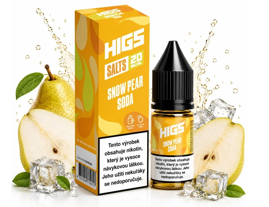 Nikotinová sůl HIGS - Snow Pear Soda 10ml - 20mg