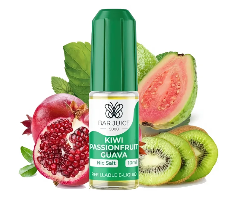 Bar Juice 5000 Salt - Kiwi Passionfruit Guava 10ml Nikotin: 10 mg