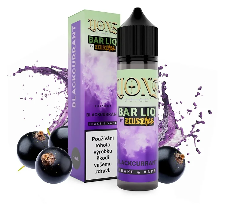 Příchuť Lions Barliq SNV - Blackcurrant 10ml
