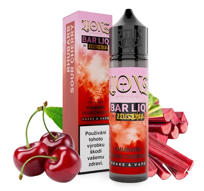 Příchuť Lions Barliq SNV - Rhubarb Sour Cherry 10ml