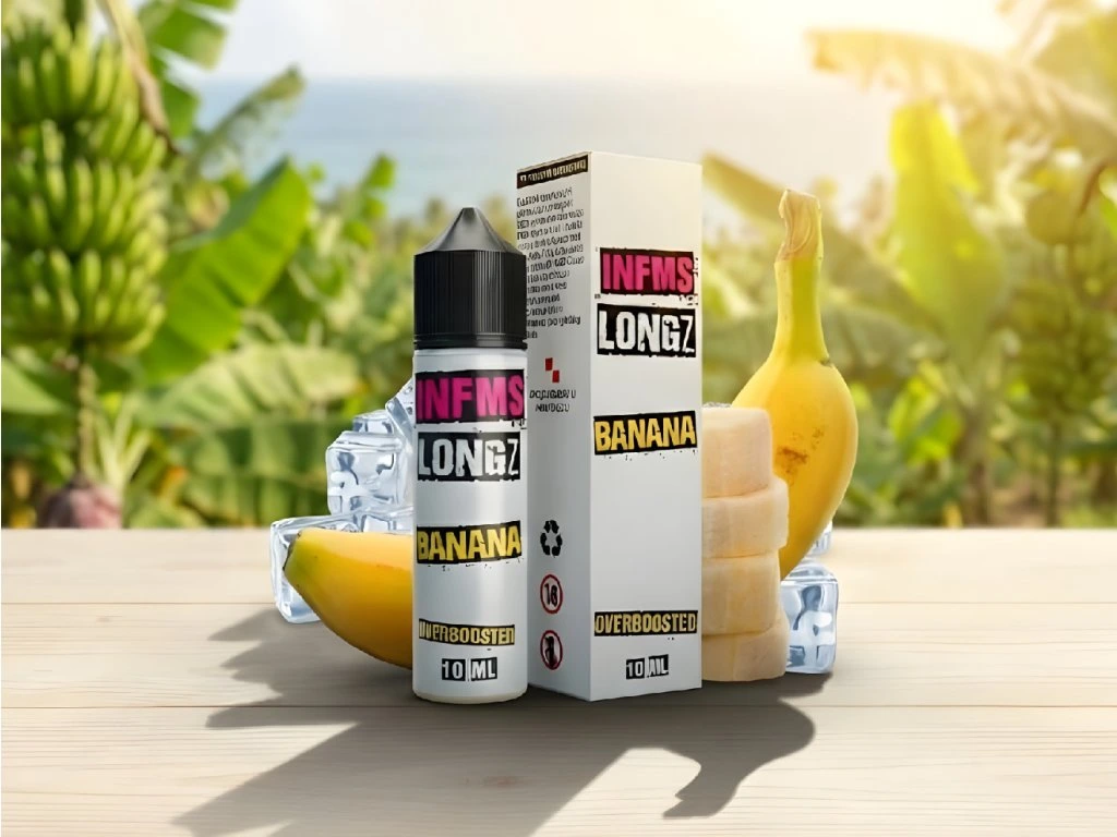 Příchuť SNV Infamous LongZ - Banana 10/60ml