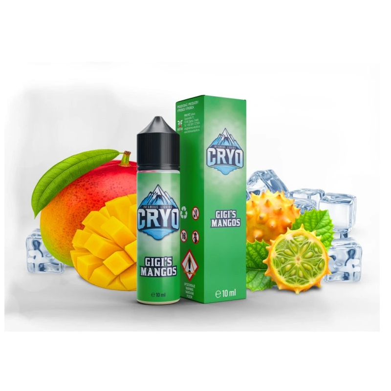 Příchuť Infamous Cryo - Gigi's Mangos 10/60ml SnV