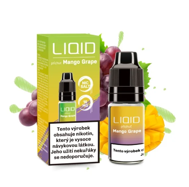 iJoy Nikotinová sůl LIO Liqid Salt Mango Grape 10ml - 16mg