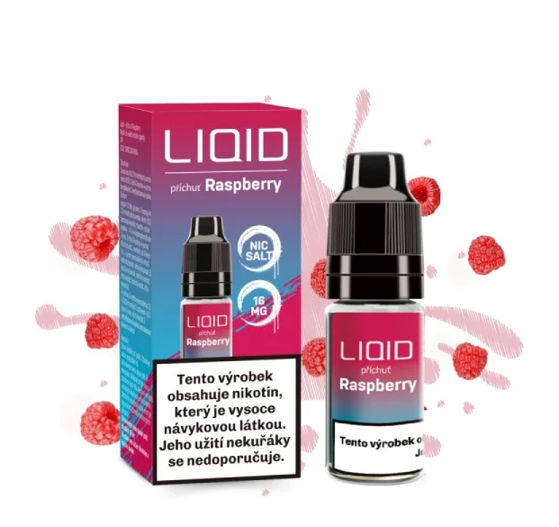 Lio Nano Nikotinová sůl LIO Liqid Salt Raspberry 10ml - 16mg