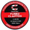 Coilology předmotané spirálky pro DL Fused Clapton Ni80 - NiChrome - 10ks (Odpor 0,34 Ω Ni80)