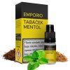 E-liquid Emporio - Tabáček Mentol 10ml (Nikotin 0 mg - BEZ NIKOTINU)