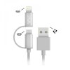 wave concept kabel 2v1 micro usb lightning