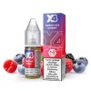 Nikotinová sůl X4 Bar Juice - Borůvka a malina / Blue Sour Raspberry 10ml (Nikotin 10 mg - Kolek Q)