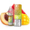 Nikotinová sůl X4 Bar Juice - Broskev, Mango a Meloun / Peach Mango Watermelon 10ml (Nikotin 10 mg - Kolek Q)
