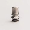 Centenary Mods Drip tip Grant (Barva Stříbrná broušená (Brushed Silver))