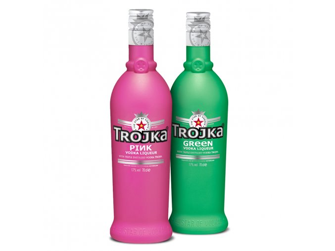 TROJKA DOUBLEPACK PINK&GREEN