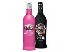 TROJKA DOUBLEPACK PINK&DEVIL