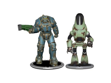 105428 fallout mini figures 2 pack set d x01 protectron 7 cm