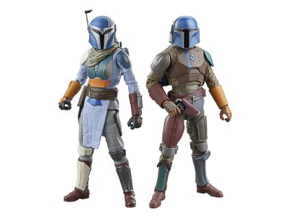 172902 star wars the mandalorian black series akcni figurky 2 pack mandalorian shriek hawk treneri 15 cm