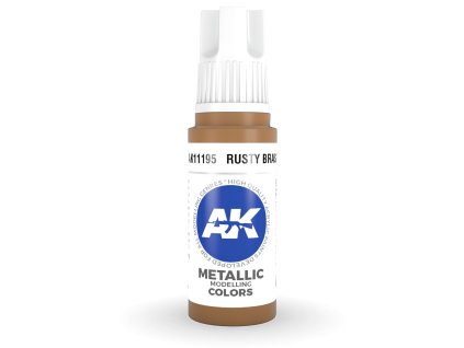 194894 ak interactive general series metallic rusty brass