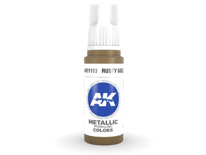 194888 ak interactive general series metallic rusty gold
