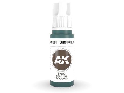 194957 ak interactive general series turquoise ink