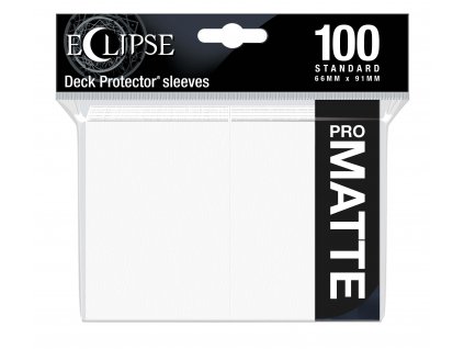 10881 1 ultra pro matte eclipse standard obaly 100 ks arctic white