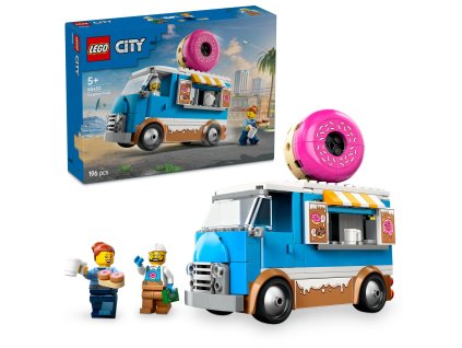205598 city lego truck s donuty 60452