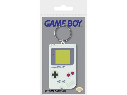 205544 nintendo gumovy privesek na klice gameboy 6 cm