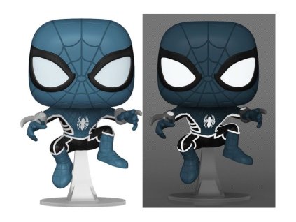 234059 spider man comics pop heroes vinyl asgardian armor gitd 9 cm