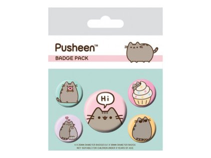 21679 1 pusheen placky pusheen says hi