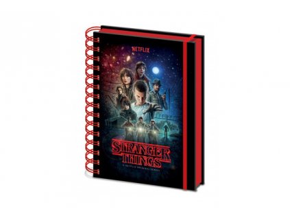 29863 1 stranger things a5 zapisnik one sheet