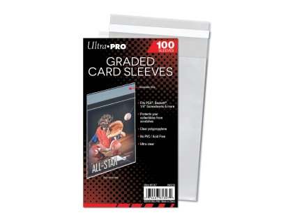 UP Standard Sleeves Graded Card Sleeves Resealable (100 oablů)