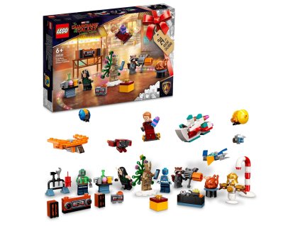 53811 marvel super heroes lego adventni kalendar strazci galaxie 76231