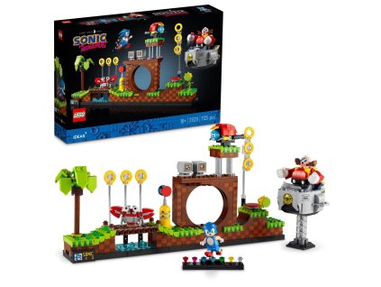 58985 ideas lego sonic the hedgehog green hill zone 21331