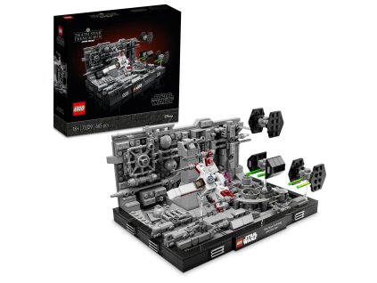 66870 star wars lego utok na hvezdu smrti diorama 75329